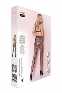 Бодістокінг з ажурної сітки із вирізами з боків та доступом Casmir CA002 чорний - - фото №6