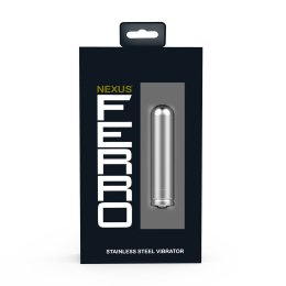 Металева матова вібропуля 2в1 Nexus Ferro - - фото №5