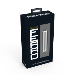 Металева матова вібропуля 2в1 Nexus Ferro - - фото №4