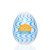 Мастурбатор-яйце Tenga Egg Wind із зиґзаґоподібним рельєфом - фото