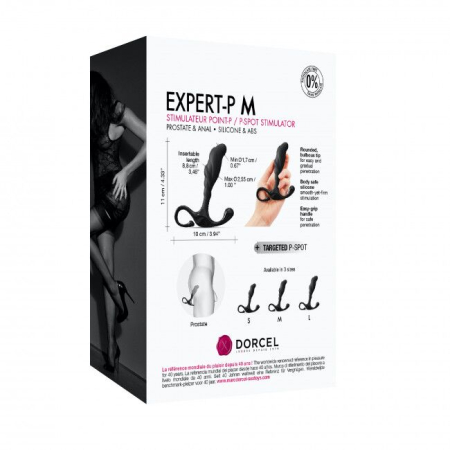 Ручний ергономічний масажер простати Dorcel Expert P size M - фото №6