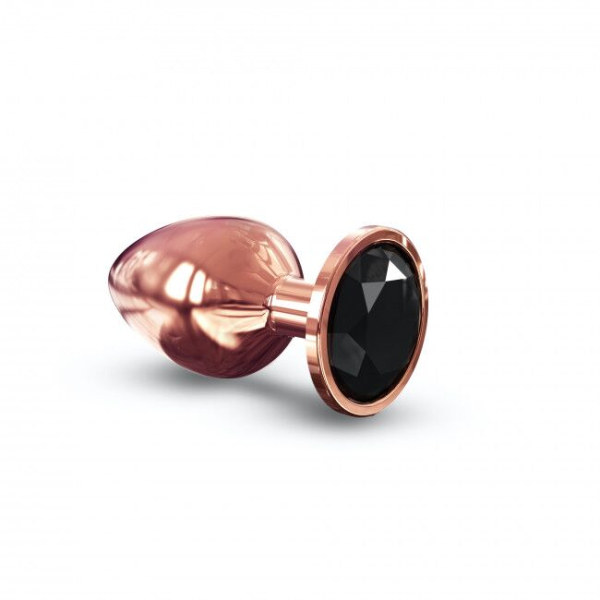 Металева анальна пробка із прикрасою у вигляді кристалу Dorcel - Diamond Plug L - фото
