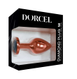 Металева анальна пробка із прикрасою у вигляді кристалу Dorcel - Diamond Plug M - фото №5