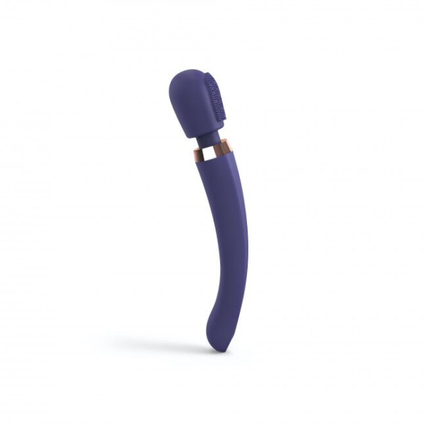Вібромасажер з силіконовою щіточкою Love to Love Brush Crush – Midnight Indigo - фото