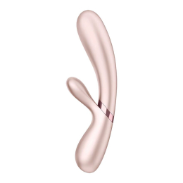 Смарт вібратор-кролик із підігрівом Satisfyer Hot Lover Nude 