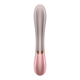 Смарт вібратор-кролик із підігрівом Satisfyer Hot Lover Pink - №4