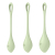 Набір йоні намистин Satisfyer Yoni Power 2 Light Green, диаметр 2-2,5-3см, вес 22-44-73гр - фото