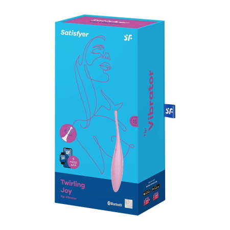 Смарт-вібратор для клітора Satisfyer Twirling Joy Pink - фото №6