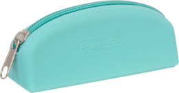 Сумка для зберігання секс-іграшок PowerBullet - Silicone Storage Zippered Bag Teal - фото