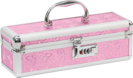 Кейс для зберігання секс-іграшок BMS Factory - The Toy Chest Lokable Vibrator Case Pink з кодовим за - - фото №2