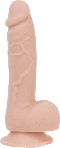 Реалістичний фалоімітатор на присосці ADDICTION — Mark 7,5? Dildo With Balls, Beige - фото №2