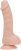 Вигнутий фалоімітатор на присосці ADDICTION — BRAD 7,5? Dildo With Balls, Beige - фото