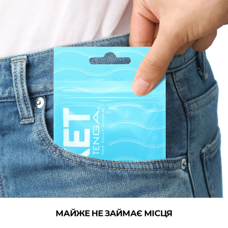 Мастурбатор TENGA Pocket Wave Line - фото №4