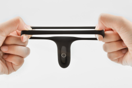 Подвійне ерекційне кільце Fun Town Rise Black, керування зі смартфона - - фото №7