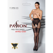 Колготки з відкритим доступом, ажурні трусики та підв‘язки Passion TIOPEN 013 3/4 (20/40 den), black - фото №5