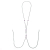 Прикраса для сосків Art of Sex - Nipple Clamps Arrow, колір фіолетовий - фото