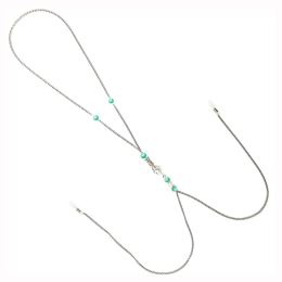 Прикраса для сосків Art of Sex - Nipple Clamps Arrow, колір м'ятний - - фото №3