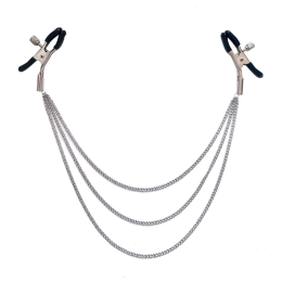Затискач для сосків Art of Sex - Nipple Jewerlry Three Chains - фото