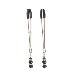 Затискач для сосків Art of Sex - Nipple Clamps Lovely Black - - фото №2