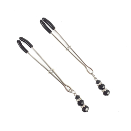 Затискач для сосків Art of Sex - Nipple Clamps Lovely Black - фото