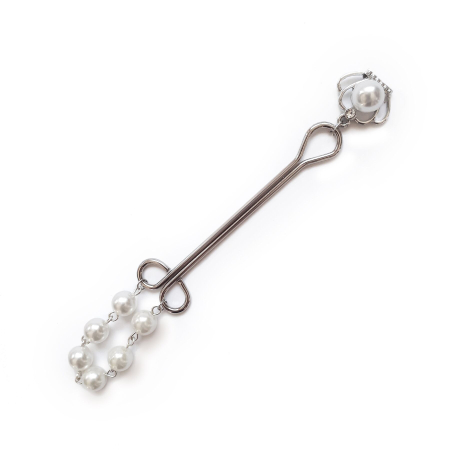Затискач для клітора Art of Sex - Clit Clamp Royal Pearls 