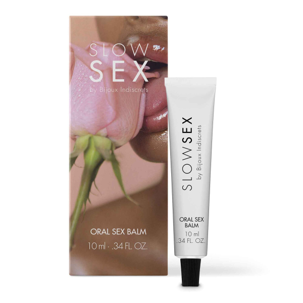 Стимулювальний бальзам для мінету Bijoux Indiscrets Slow Sex Oral sex balm 