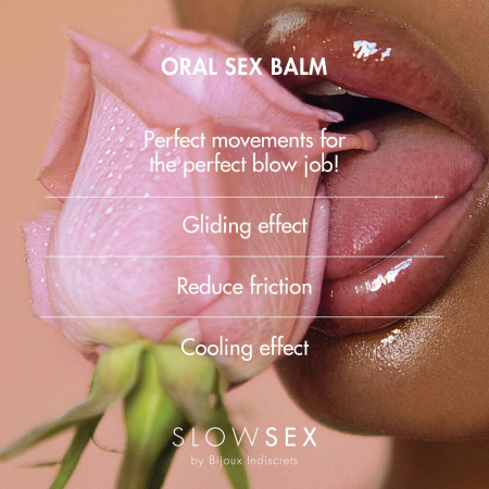 Стимулювальний бальзам для мінету Bijoux Indiscrets Slow Sex Oral sex balm №4