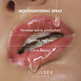 Спрей для посилення слиновиділення Bijoux Indiscrets Slow Sex Mouthwatering spray - - фото №4