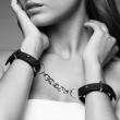 Наручники з екошкіри Bijoux Indiscrets Maze – Thin Handcuffs Black - фото №2