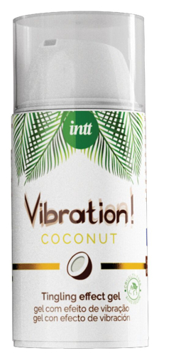 Рідкий вібратор Intt Vibration Coconut Vegan (15 мл), дуже смачний, діє до 30 хвилин №2