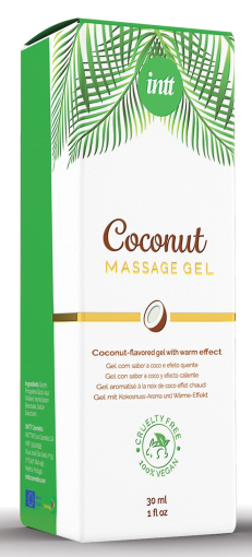 Масажний гель для інтимних зон Intt Coconut Vegan (30 мл) - фото №3