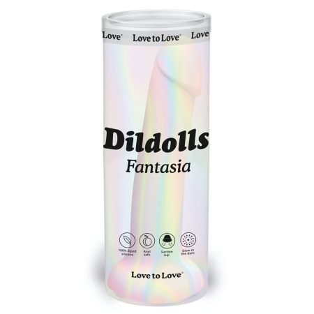 Дилдо, що світиться в темряві Love To Love DILDOLLS - FANTASIA ультрам’який - фото №8