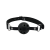 Повітропроникний кляп Alive Discretion Black 