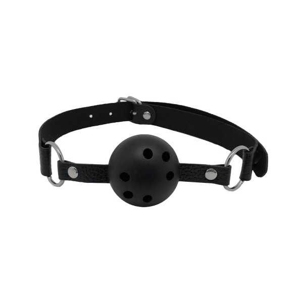 Повітропроникний кляп Alive Discretion Black 
