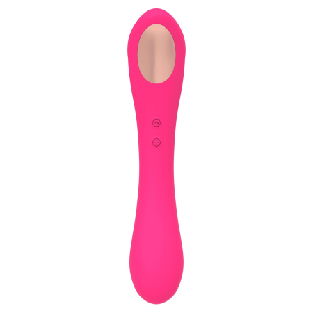 Вібратор та вакуумний кліторальний стимулятор 2-в-1 Alive Quiver Magenta Pink оновлена ??модель - фото №4