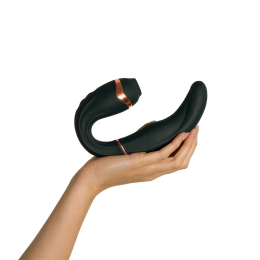 Пульсатор із вакуумною стимуляцією клітора Adrien Lastic My G (Teal) - - фото №5