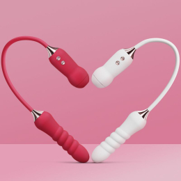 Пульсатор з вакуумним стимулятором KISTOY Cathy White на гнучкому з'єднанні - №7