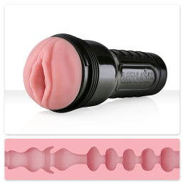 Мастурбатор-вагіна Fleshlight Pink Lady Mini-Lotus Нова текстура - фото