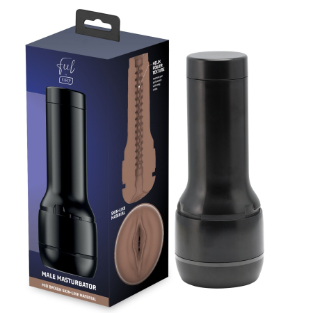 Мастурбатор-вагіна Kiiroo Feel Stroker Mid Brown для секс-машини Kiiroo Keon - фото №2