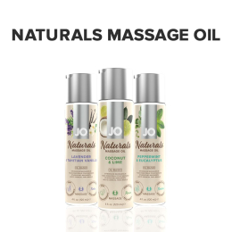 Масажна олія JO Naturals Massage Oil Coconut&Lime з натуральними ефірними оліями 120мл - - фото №5