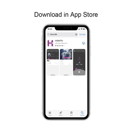 Смарт секс-машина Hismith AK-01-Black Sex Machine APP з фалоімітатором №7
