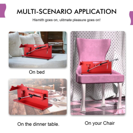 Смарт секс-машина Hismith Table Top 2.0 Pro APP Red, настільна версія - - фото №8