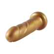 Золотий фалоімітатор Hismith 6.8? Golden Silicone Dildo, система KlicLok - фото №4