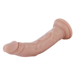 Реалістичний фалоімітатор для секс-машин Hismith 7.5? Flexible Silicone Dildo, система KlicLok - - фото №5
