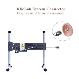 Фалоімітатор 10.2? з вібрацією для секс-машин Hismith Silicone Dildo with Vibe, KlicLok, пульт ДК - - фото №6