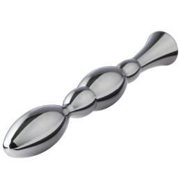 Металевий анальний плаг для секс-машин Hismith Bullet Anal Toy, система KlicLok - - фото №4