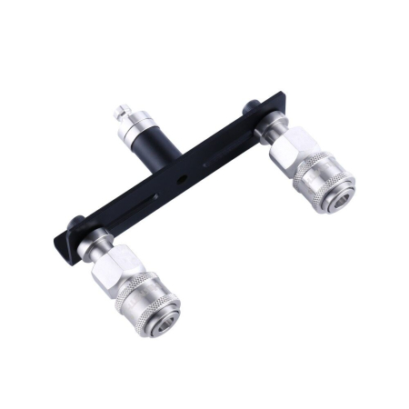 Подвійний конектор для секс-машин Hismith Quick Connector Adapter with Double Head, система KlicLok - фото №6