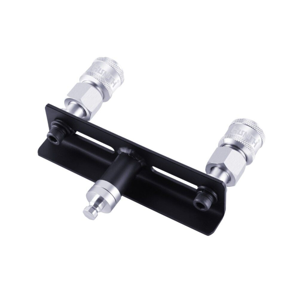 Подвійний конектор для секс-машин Hismith Quick Connector Adapter with Double Head, система KlicLok - фото