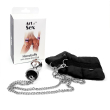 Наручники з металевою анальною пробкою Art of Sex Handcuffs with Metal Anal Plug size M Black - фото №1