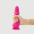 Реалістичний фалоімітатор Strap-On-Me Sliding Skin Realistic Dildo Fuchsia M, ефект рухливої шкіри - фото